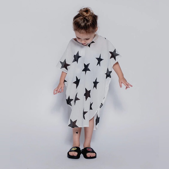 Nununu Star Kaftan Dress Size 6-7 years - Picture 1 of 7